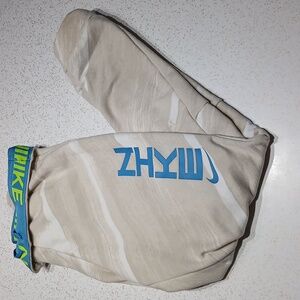 Nike Beige Joggers with cream Accents- unisex SZ M